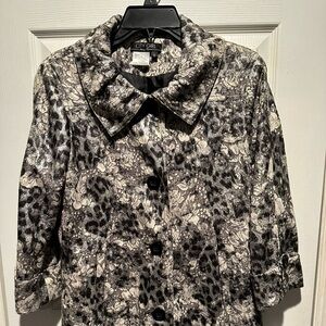 Black and Gray Women's Jacket